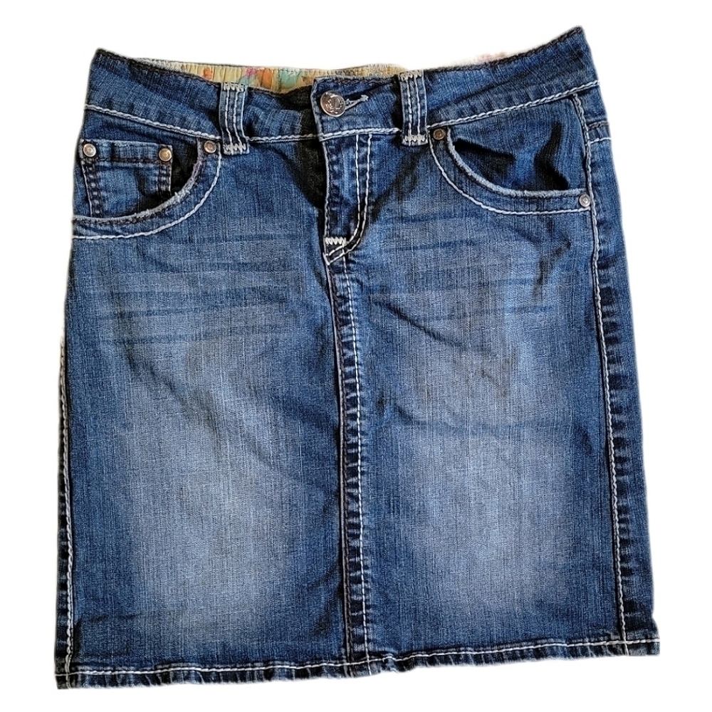 3/$15 SKIRT PURGE!! Hot to Trot Denim Skirt by DownEast